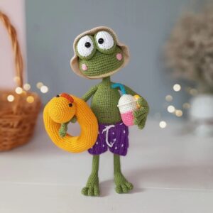 amigueumi sapo